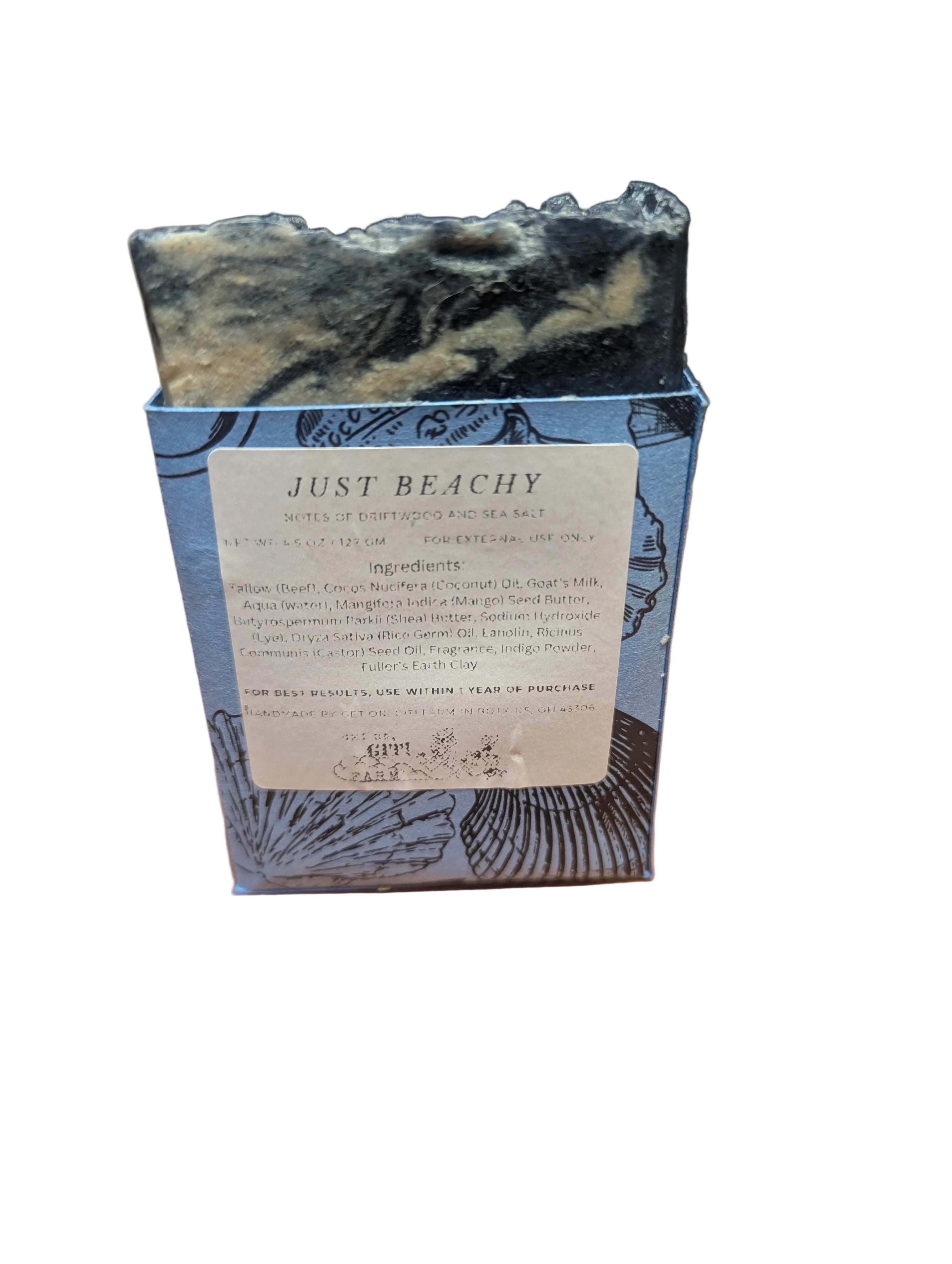 Just Beachy Tallow & Goat Milk Soap Bar