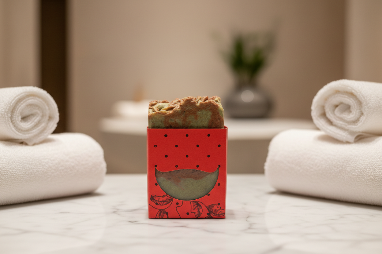 Summer Strawberry Tallow & Goat Milk Soap Bar