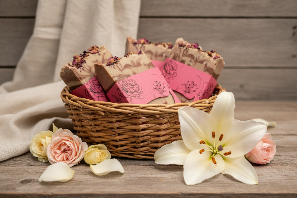 May Flowers Tallow & Goat Milk Soap Bar