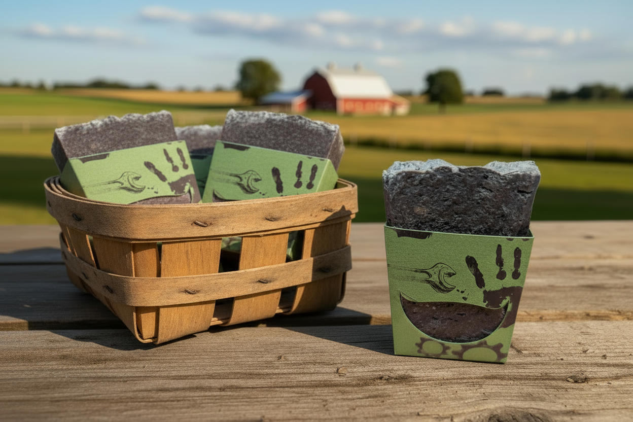 Farm Hand Tallow & Goat Milk Soap Bar - Tangerine