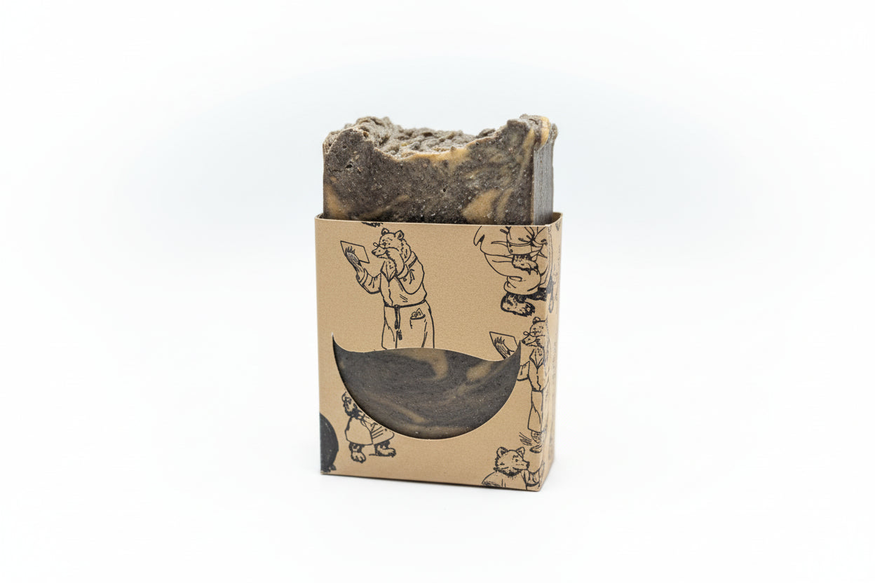 Papa Bear Tallow & Goat Milk Soap Bar