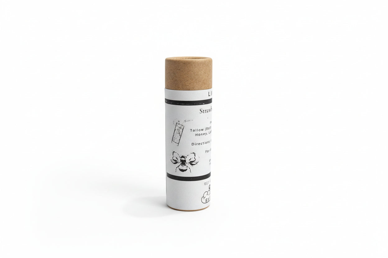 Strawberry Lemonade Tallow & Honey Lip Balm
