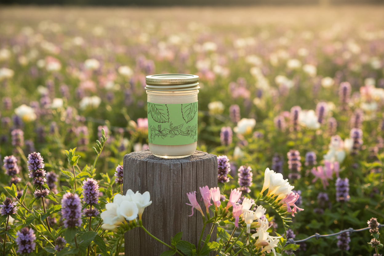 Wildflower Bouquet Whipped Tallow Body Butter for Soft Skin - Image 2