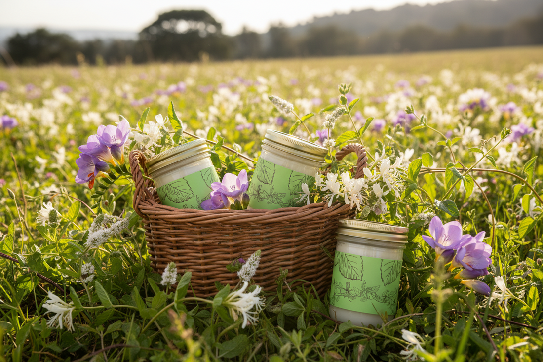 Wildflower Bouquet Whipped Tallow Body Butter for Soft Skin - Image 4
