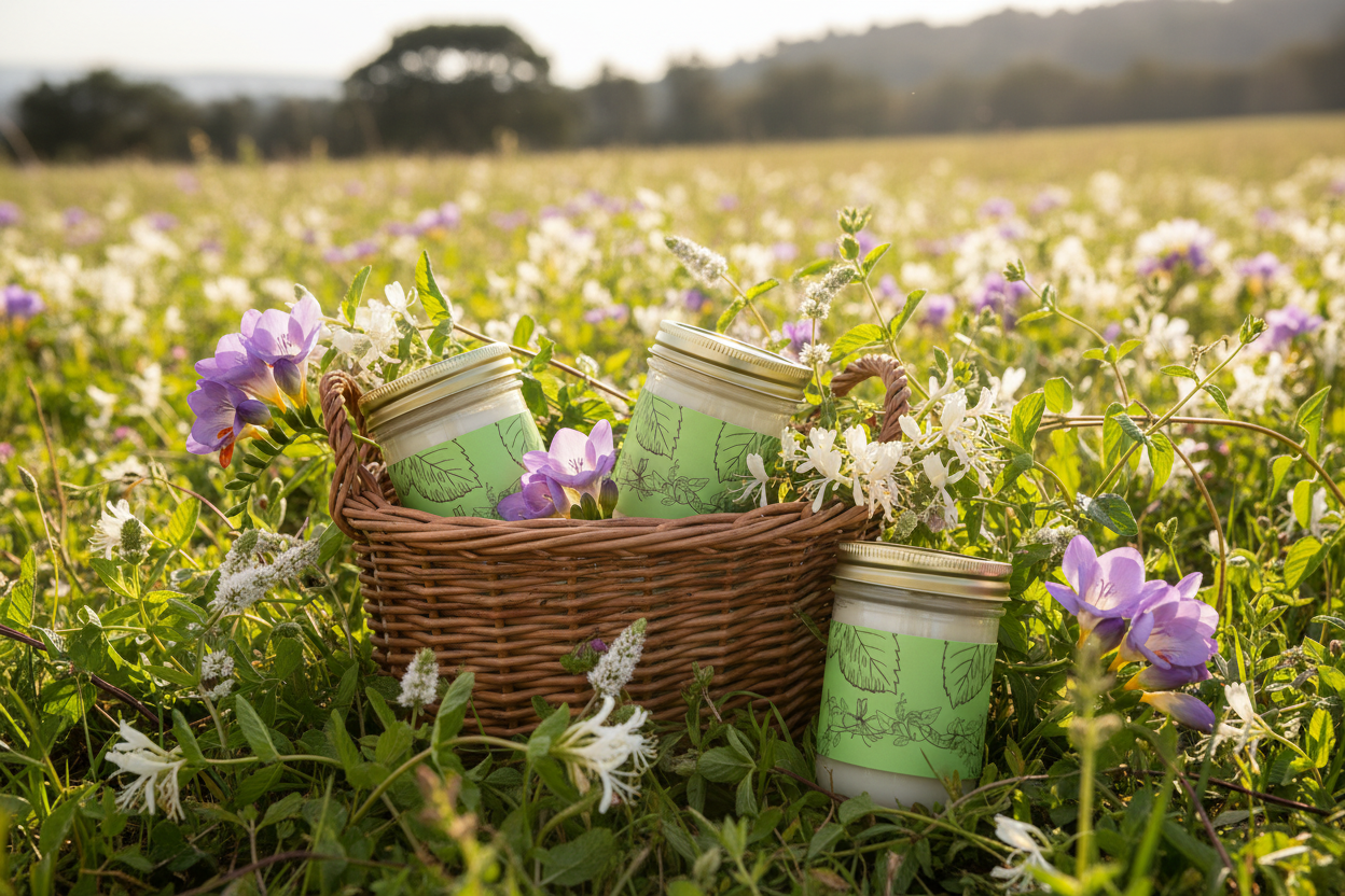 Wildflower Bouquet Whipped Tallow Body Butter for Soft Skin - Image 4