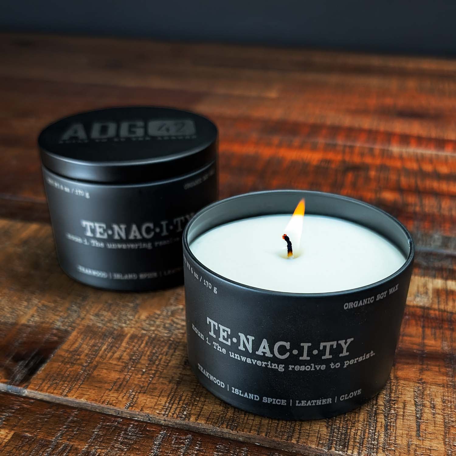 Motivational Scented Soy Wax Candles with Inspirational Quotes - Image 3