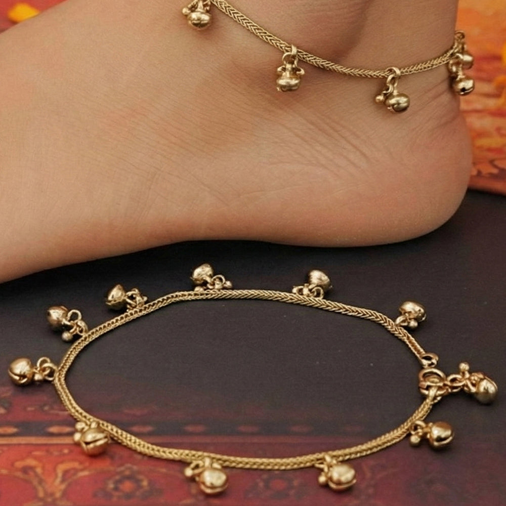 Elegant Wedding Ghungroo Designer Payal for Women and Girls
