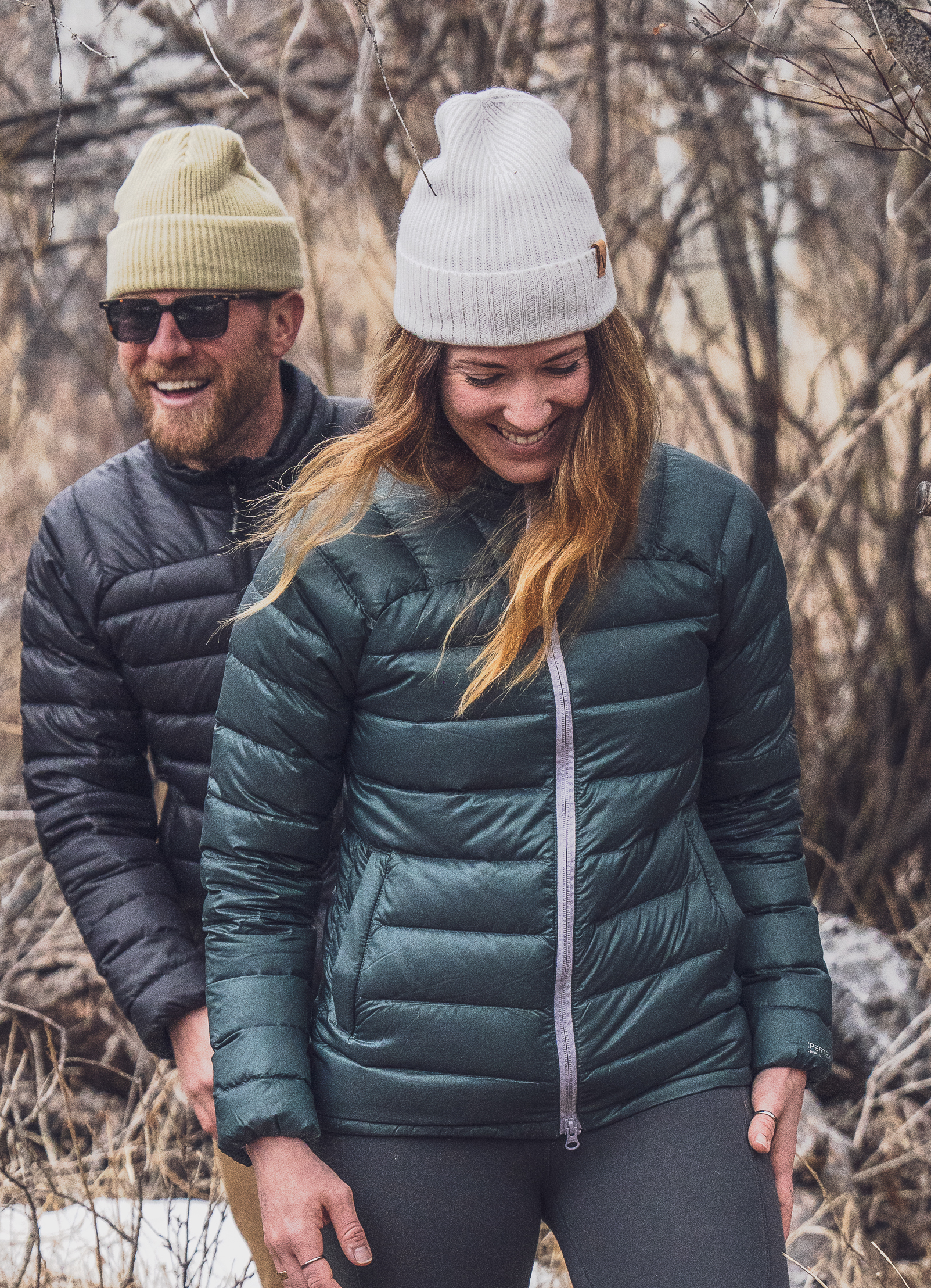 Womens Palisade Down Insulator Jacket in Dark Forest Green - Image 7