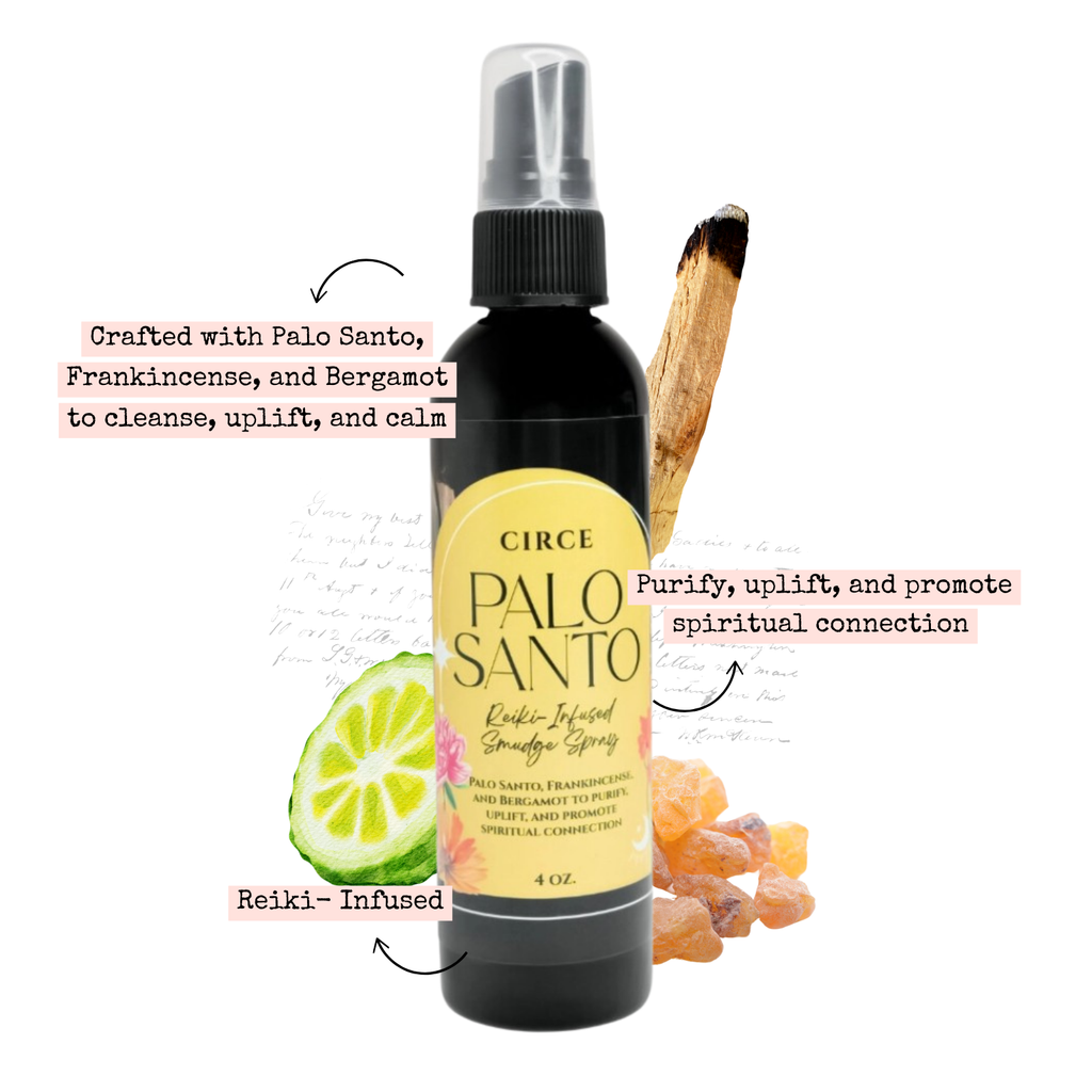 Palo Santo Smudge Spray 4 oz.