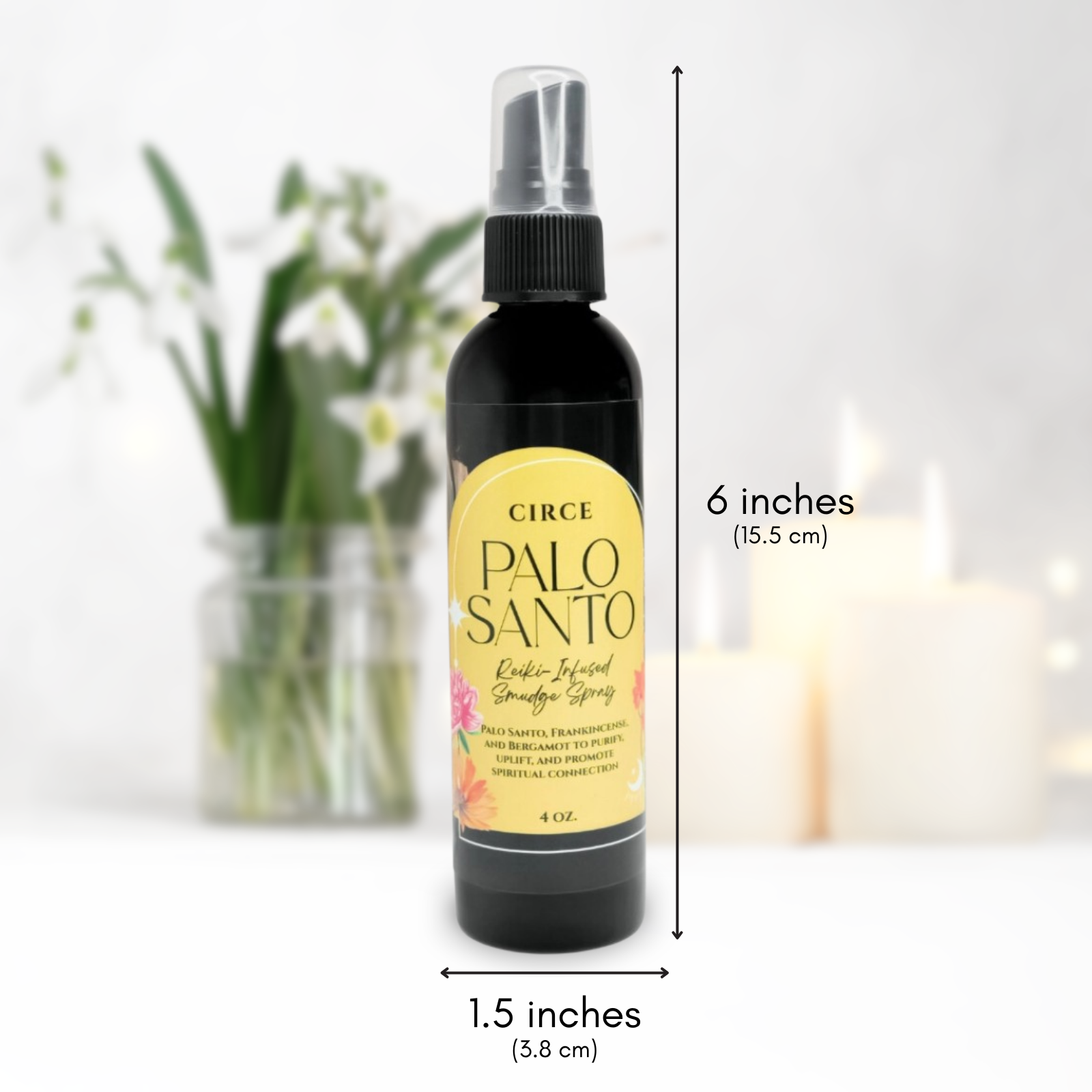 Palo Santo Smudge Spray 4 oz.