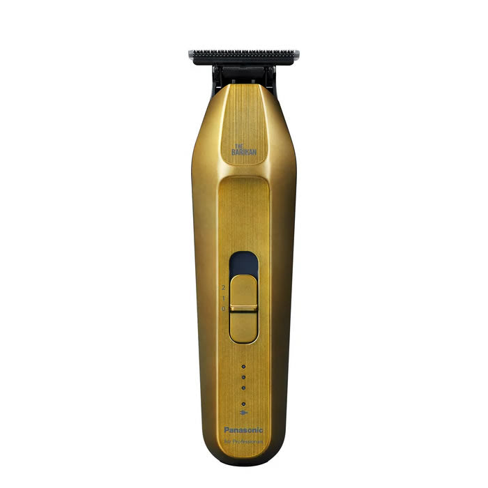 Panasonic Barikan precision trimmer in gold finish
