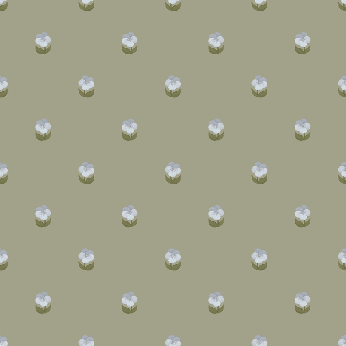 Pansie Wallpaper by The Lil Dills Shop