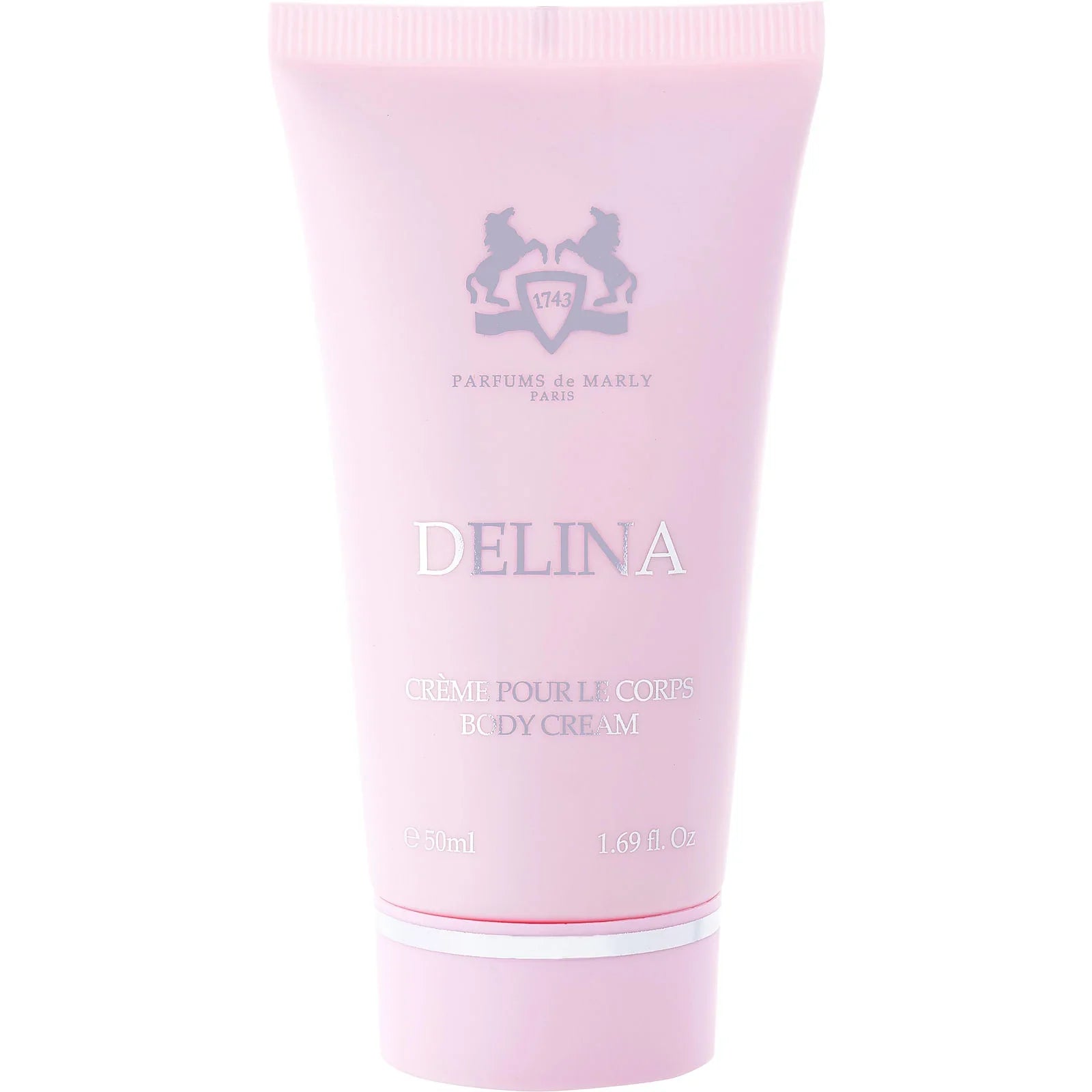 Parfums De Marly Delina Perfumed Body Cream in 1.6 Oz travel size jar