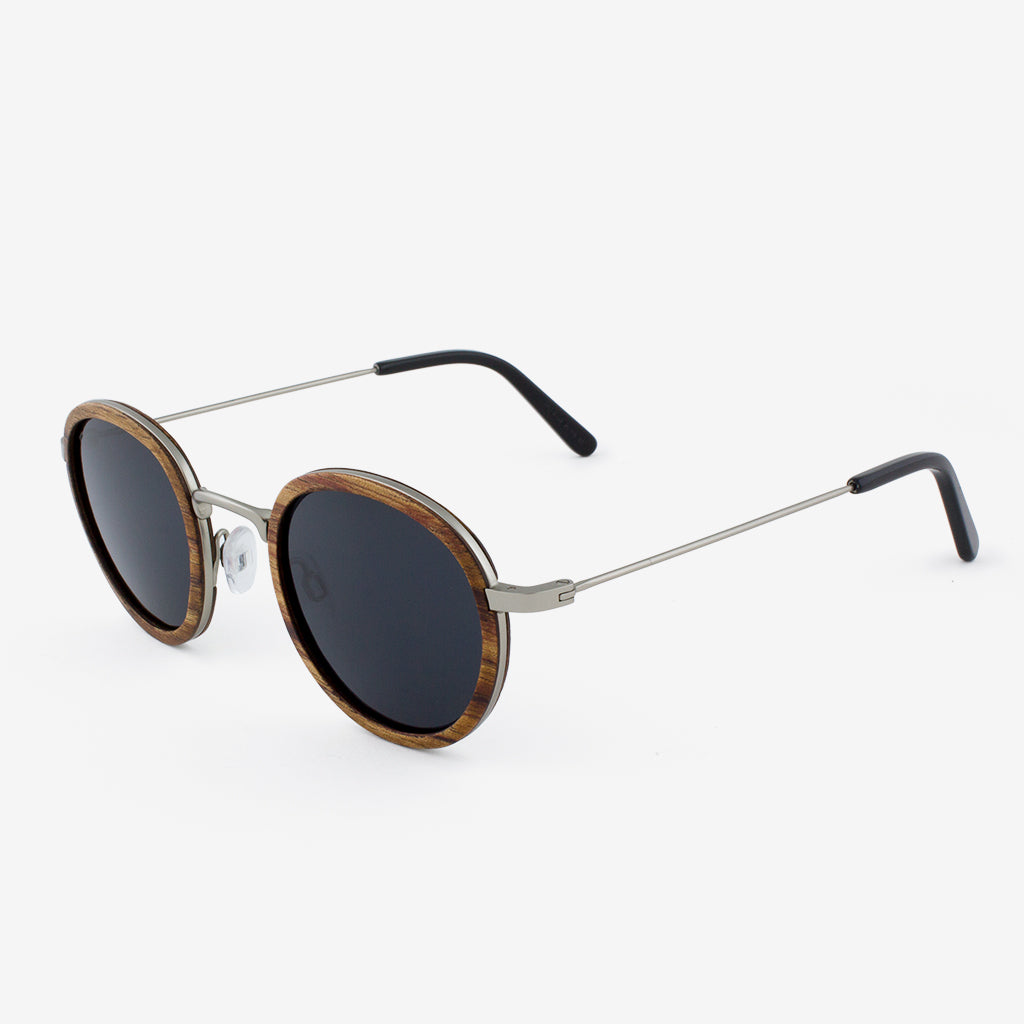 Pasco Titanium & Wood Sunglasses – Everyday Sophisticated Shades