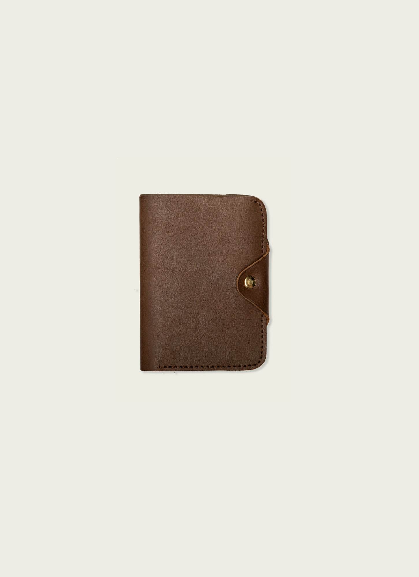 Travel Wallet with Leather Patina