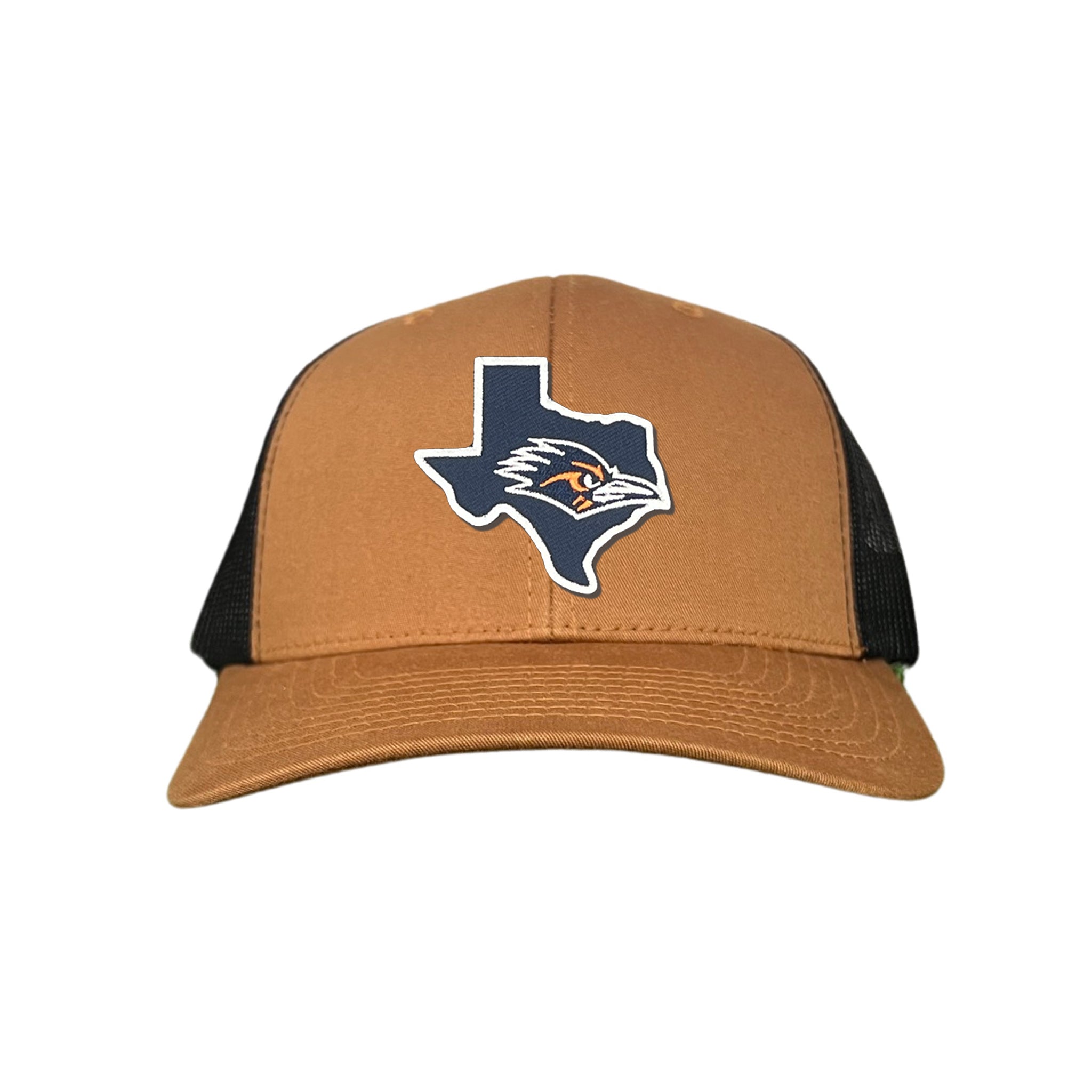 UTSA State of Texas with Roadrunner / Curved Bill Mesh Snapback