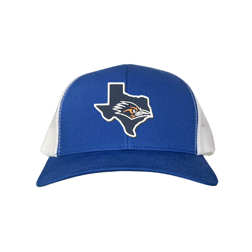UTSA State of Texas with Roadrunner / Curved Bill Mesh Snapback