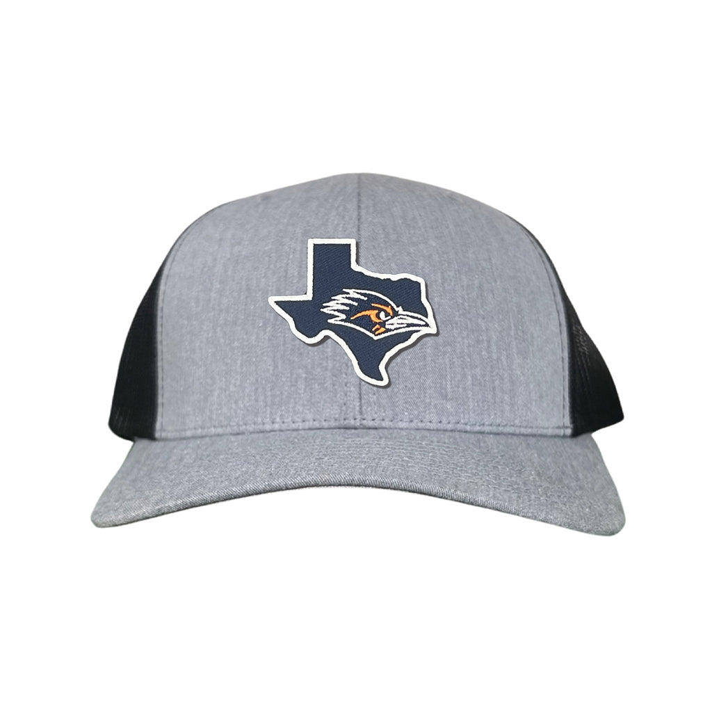UTSA State of Texas with Roadrunner / Curved Bill Mesh Snapback