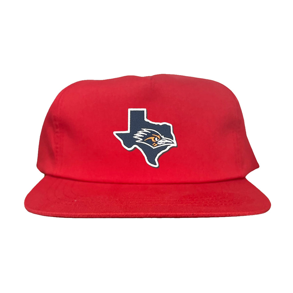 UTSA State of Texas with Roadrunner / Curved Bill Mesh Snapback