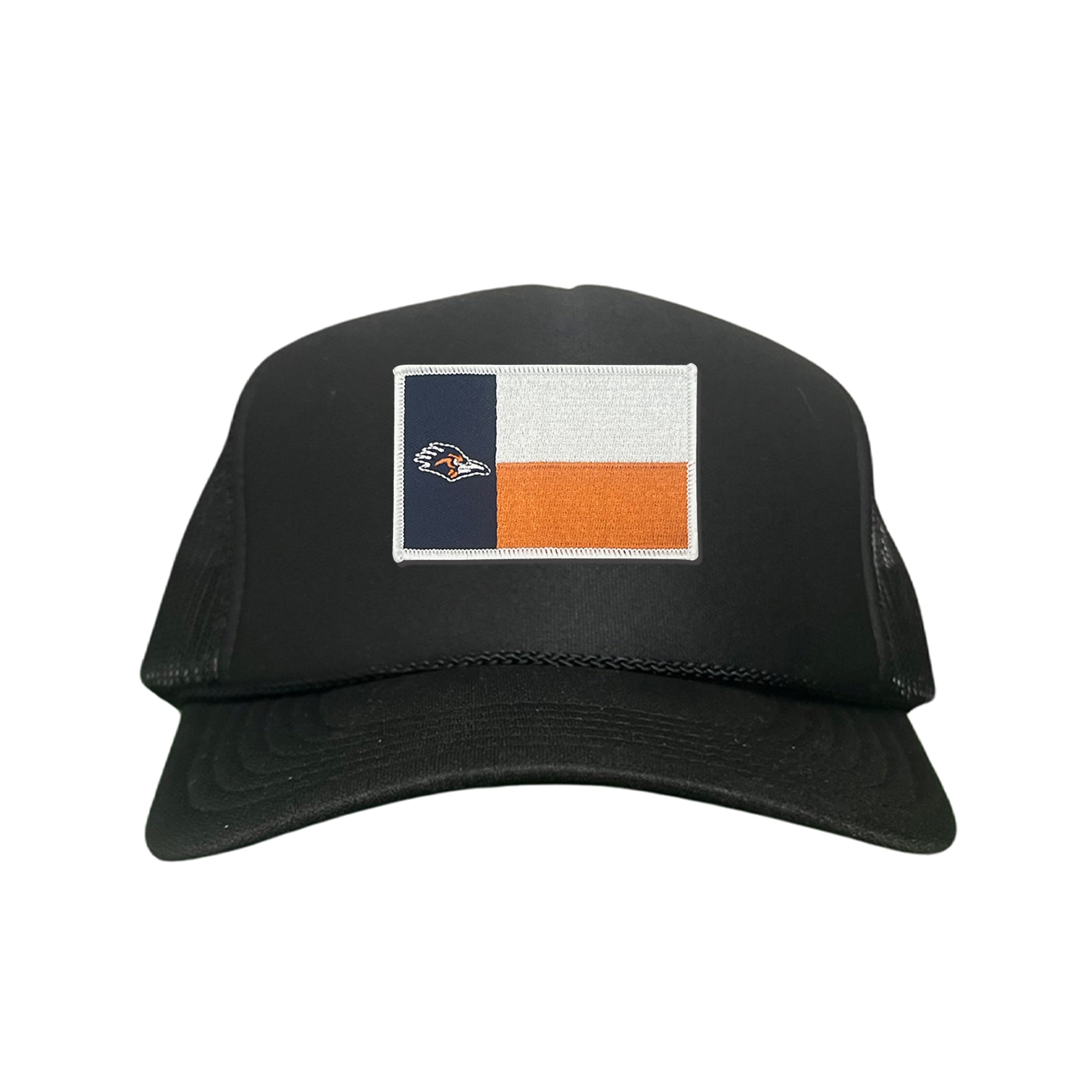 UTSA Roadrunners Texas State Flag Mesh Snapback Curved Bill Hat