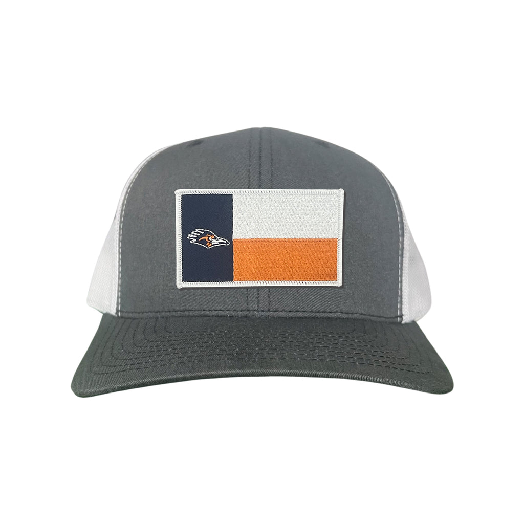 UTSA Roadrunners Texas State Flag Mesh Snapback Curved Bill Hat