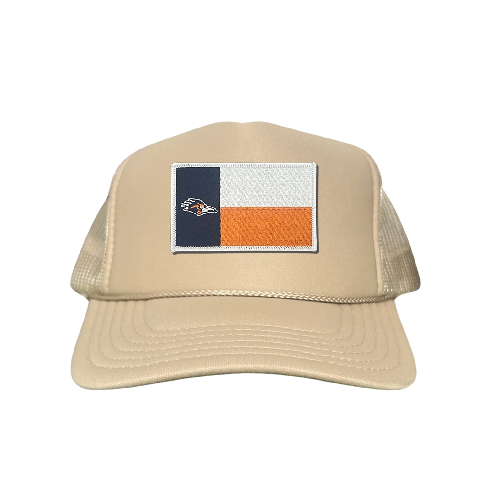 UTSA Roadrunners Texas State Flag Mesh Snapback Curved Bill Hat