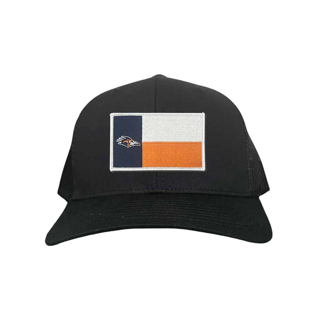 UTSA Roadrunners Texas State Flag Mesh Snapback Curved Bill Hat