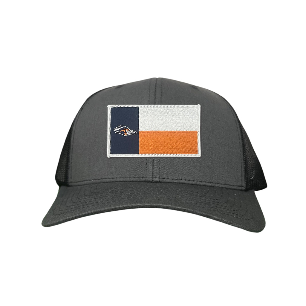 UTSA Roadrunners Texas State Flag Mesh Snapback Curved Bill Hat