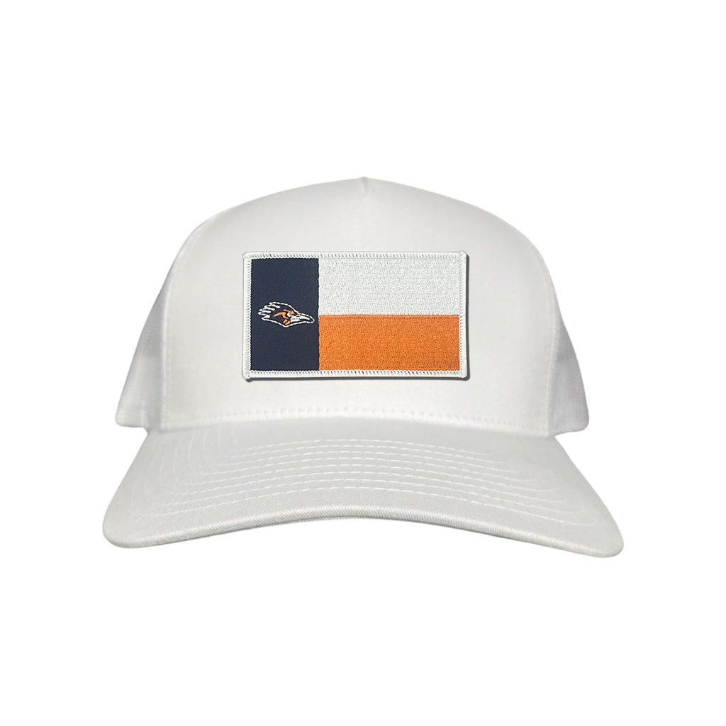 UTSA Roadrunners Texas State Flag Mesh Snapback Curved Bill Hat
