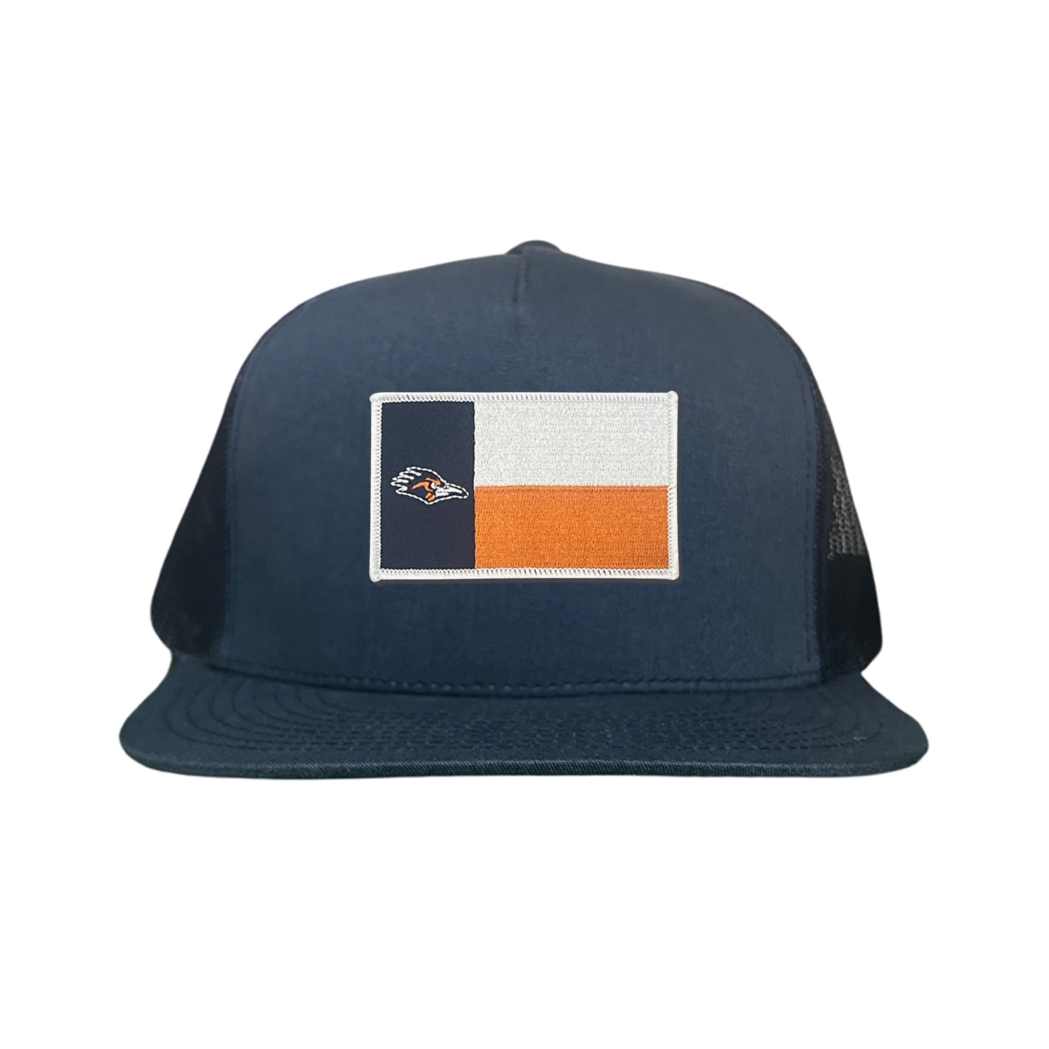 UTSA Roadrunners Texas State Flag Mesh Snapback Curved Bill Hat