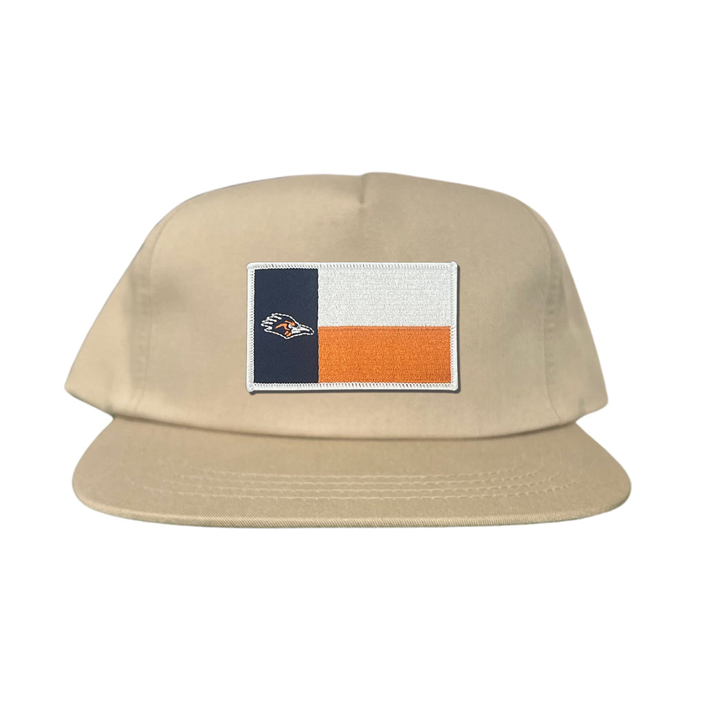 UTSA Roadrunners Texas State Flag Mesh Snapback Curved Bill Hat