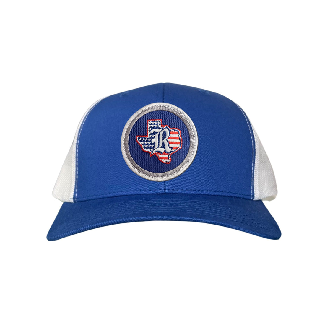 Rice University Texas American Flag Patch Curved Bill Snapback