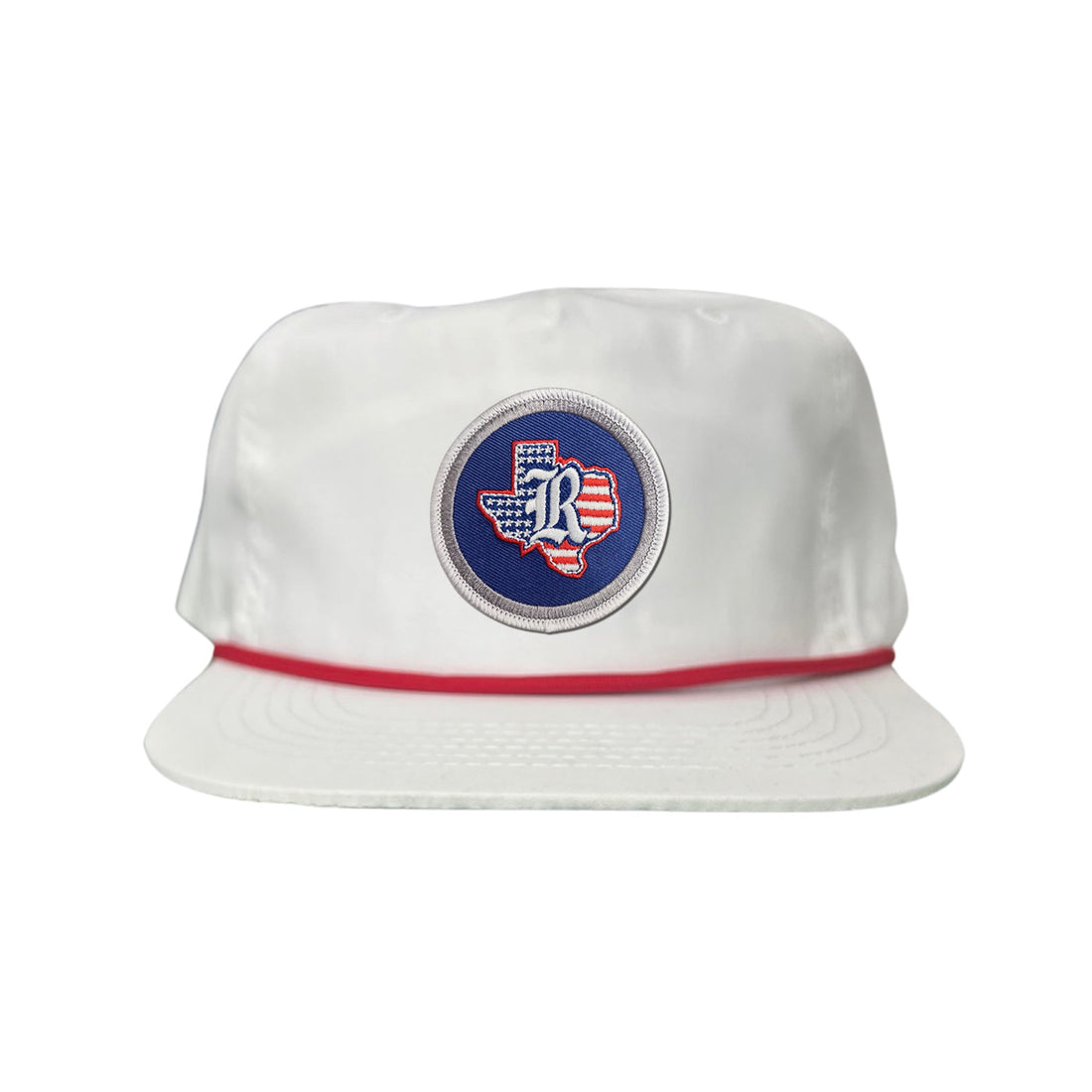 Rice University Texas American Flag Patch Curved Bill Snapback