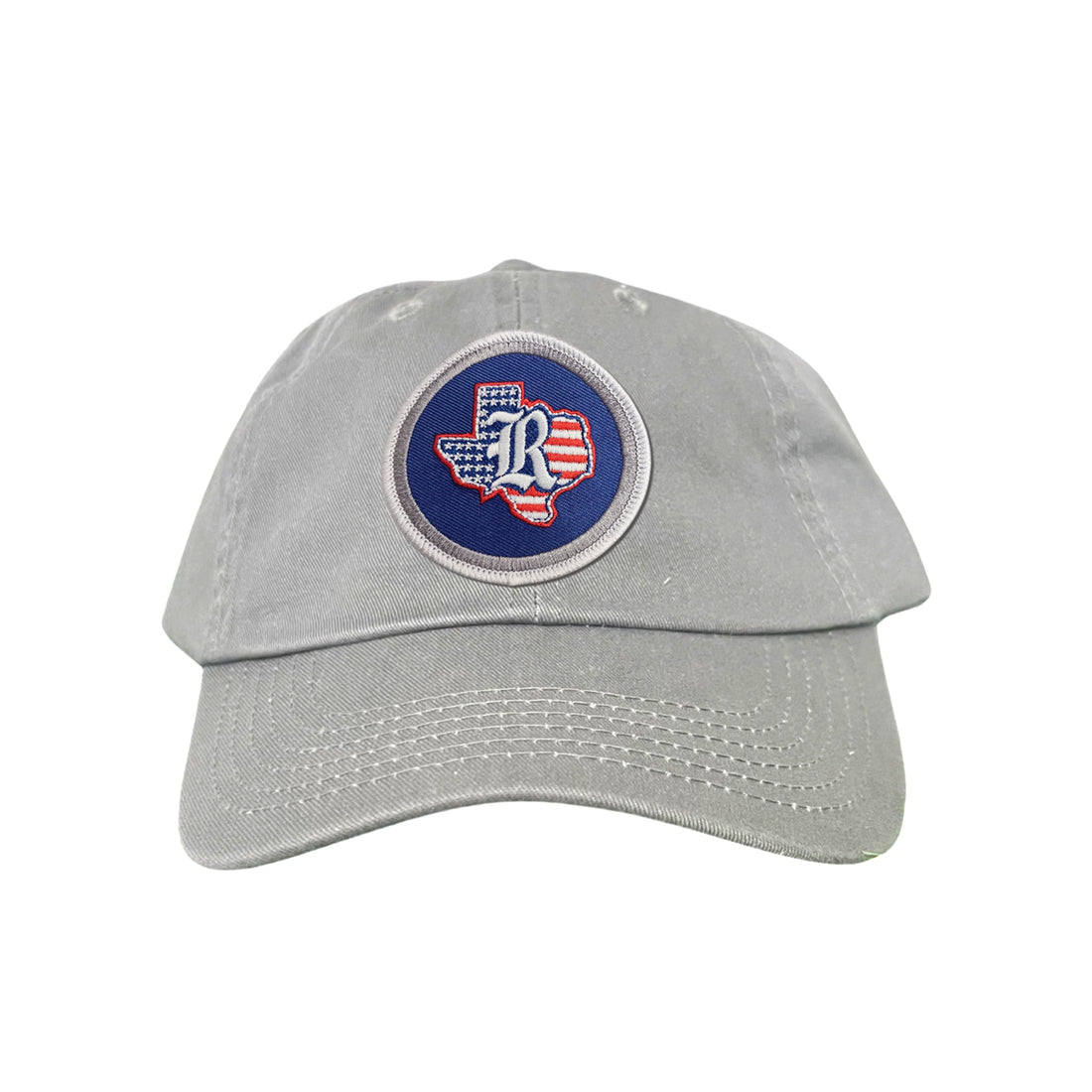 Rice University Texas American Flag Patch Curved Bill Snapback