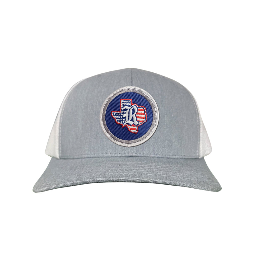 Rice University Texas American Flag Patch Curved Bill Snapback