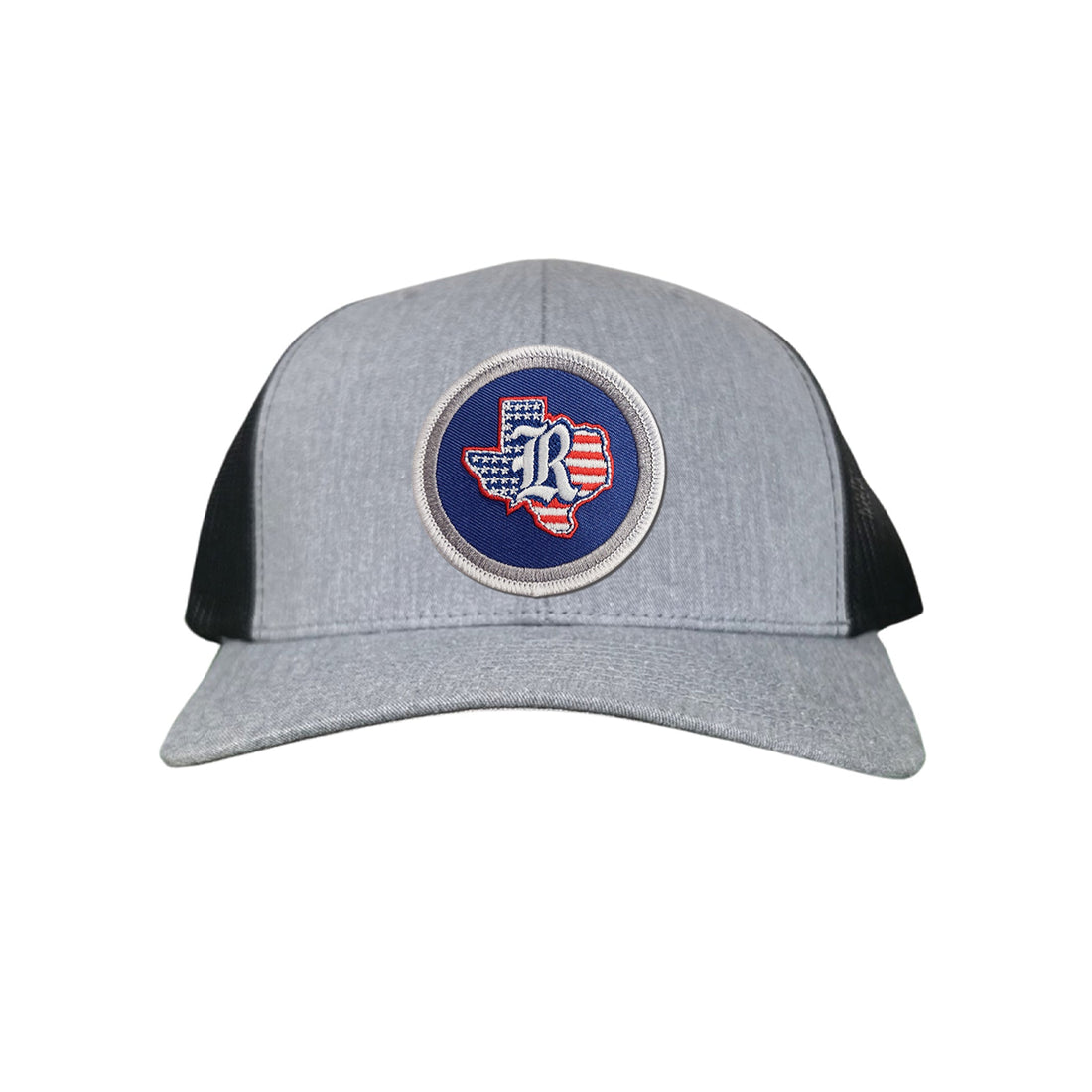 Rice University Texas American Flag Patch Curved Bill Snapback