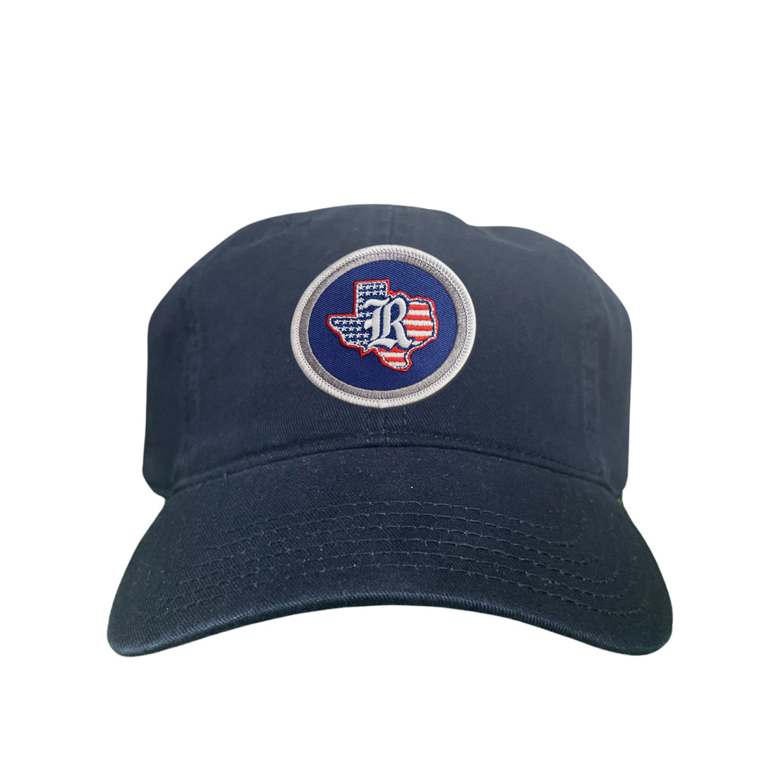 Rice University Texas American Flag Patch Curved Bill Snapback