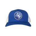 Rice Owls circle patch logo curved bill mesh snapback hat