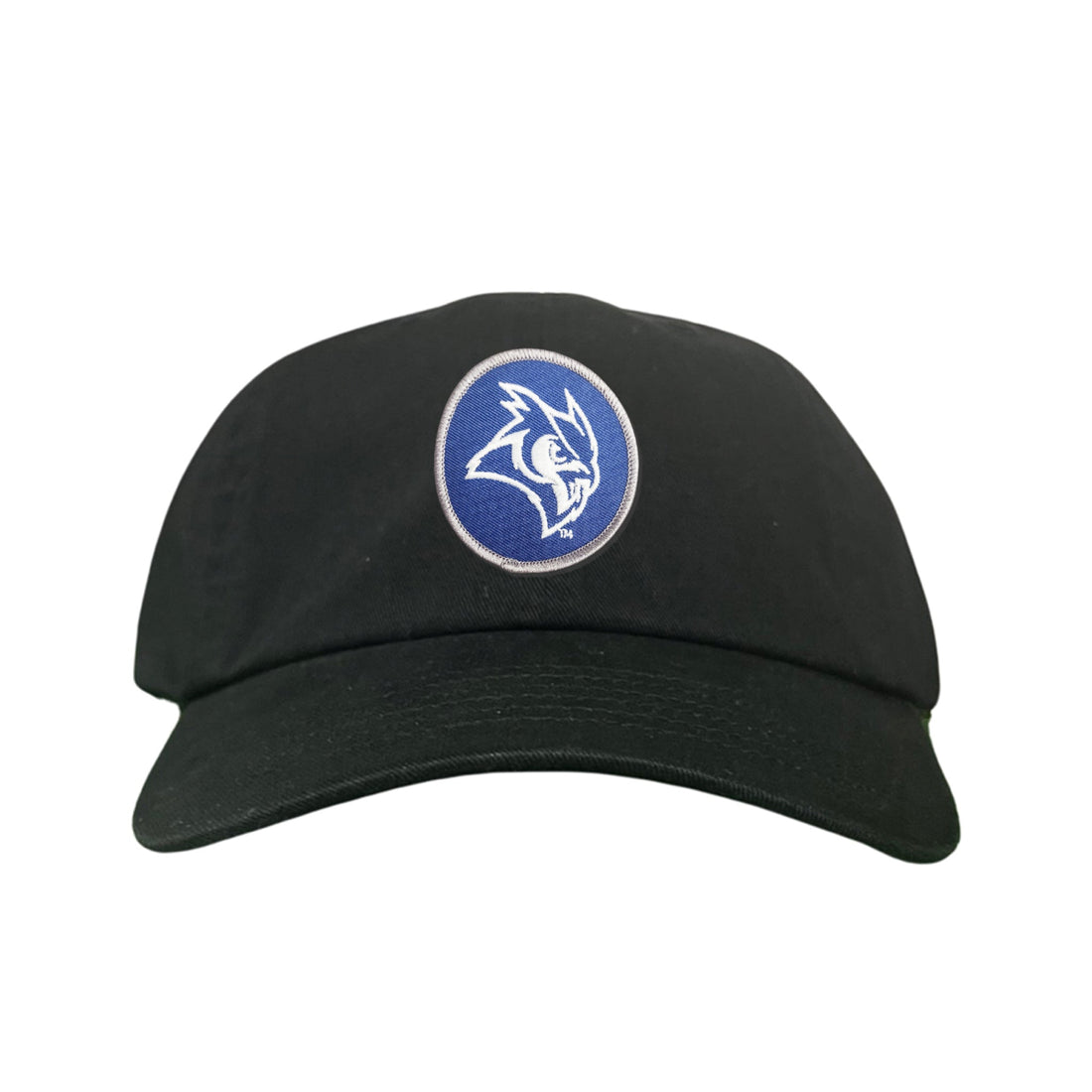 Rice Owls Owl Head Circle Patch Mesh Snapback Hat