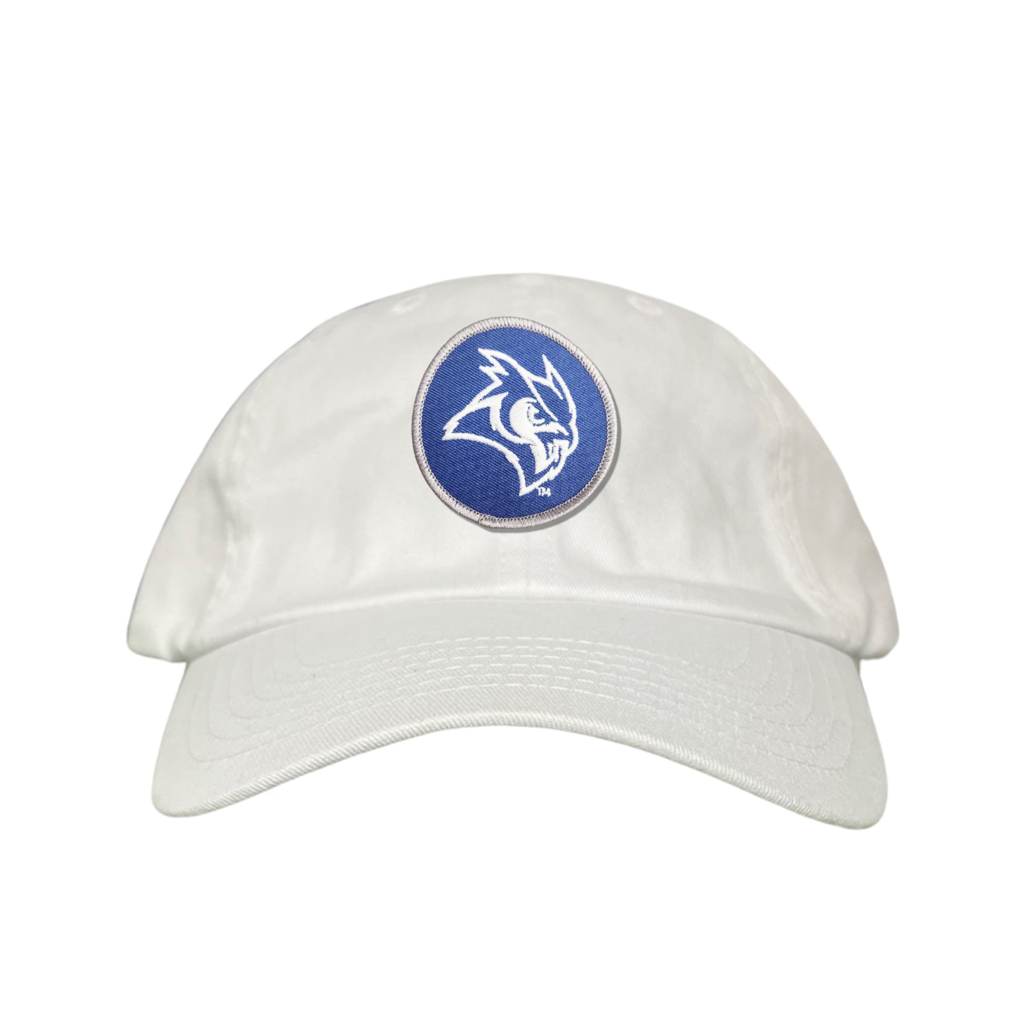 Rice Owls Owl Head Circle Patch Mesh Snapback Hat