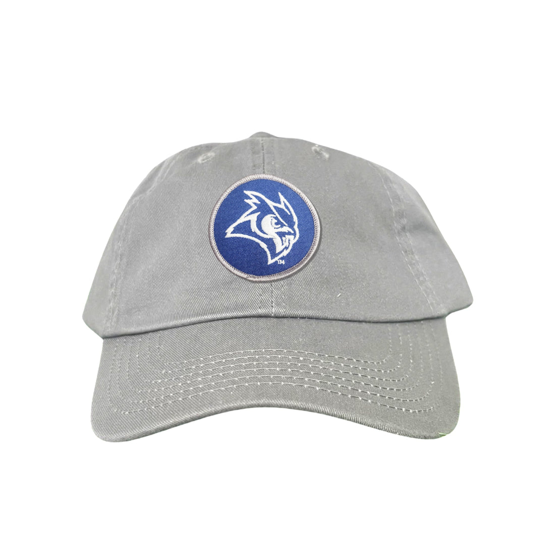 Rice Owls Owl Head Circle Patch Mesh Snapback Hat