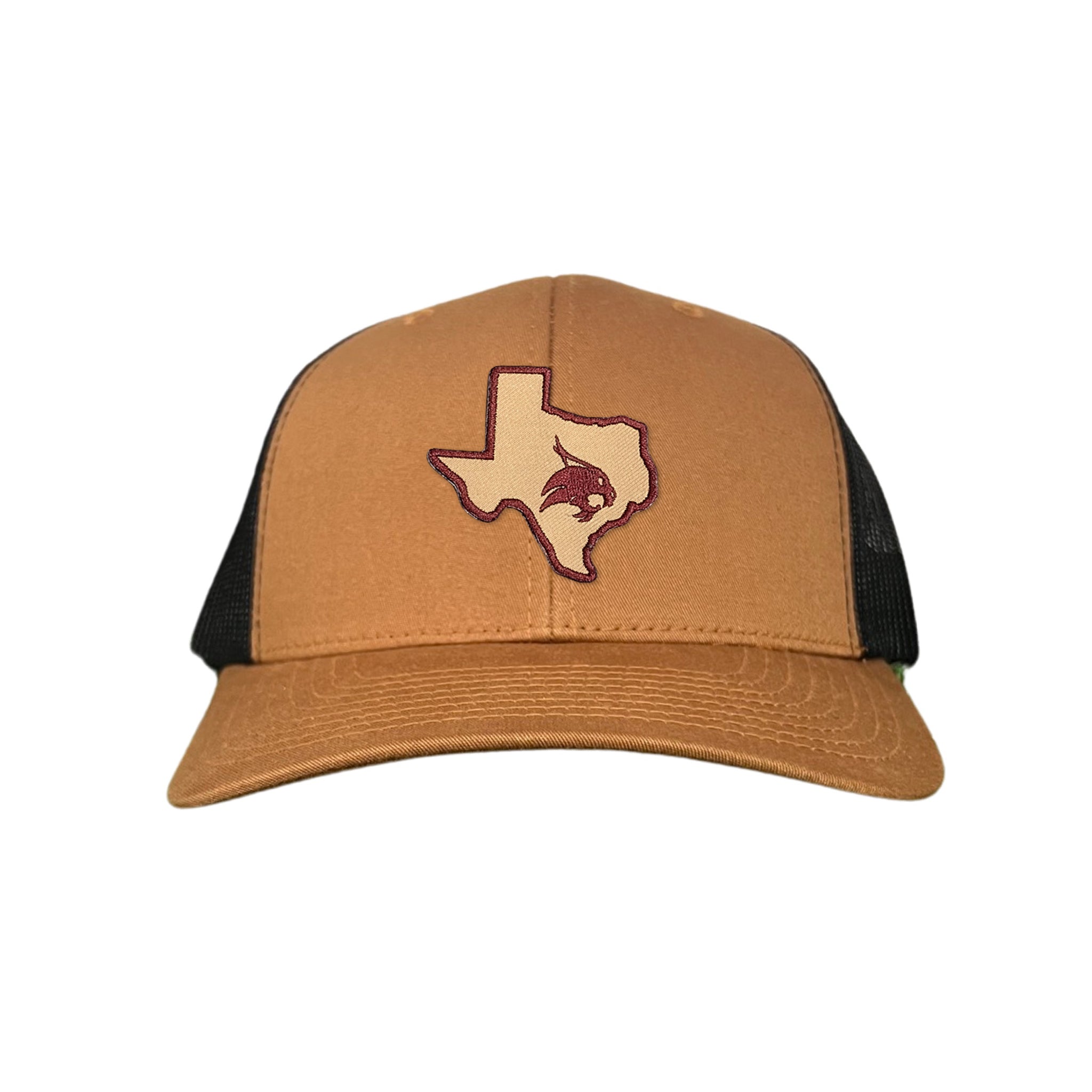 Texas State Supercat Curved Bill Mesh Snapback Hat