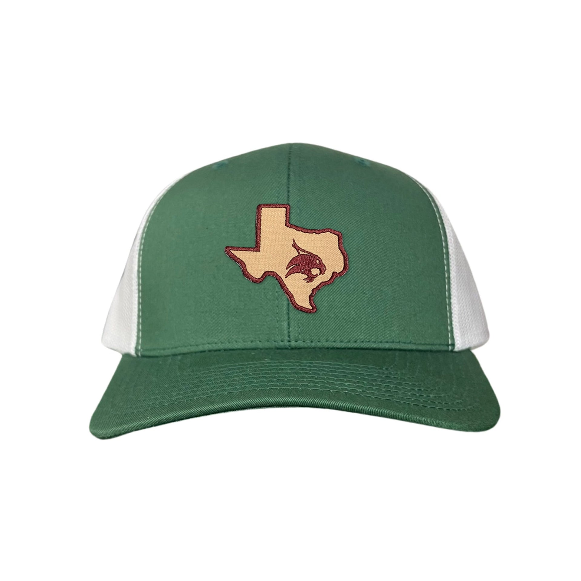 Texas State Supercat Curved Bill Mesh Snapback Hat