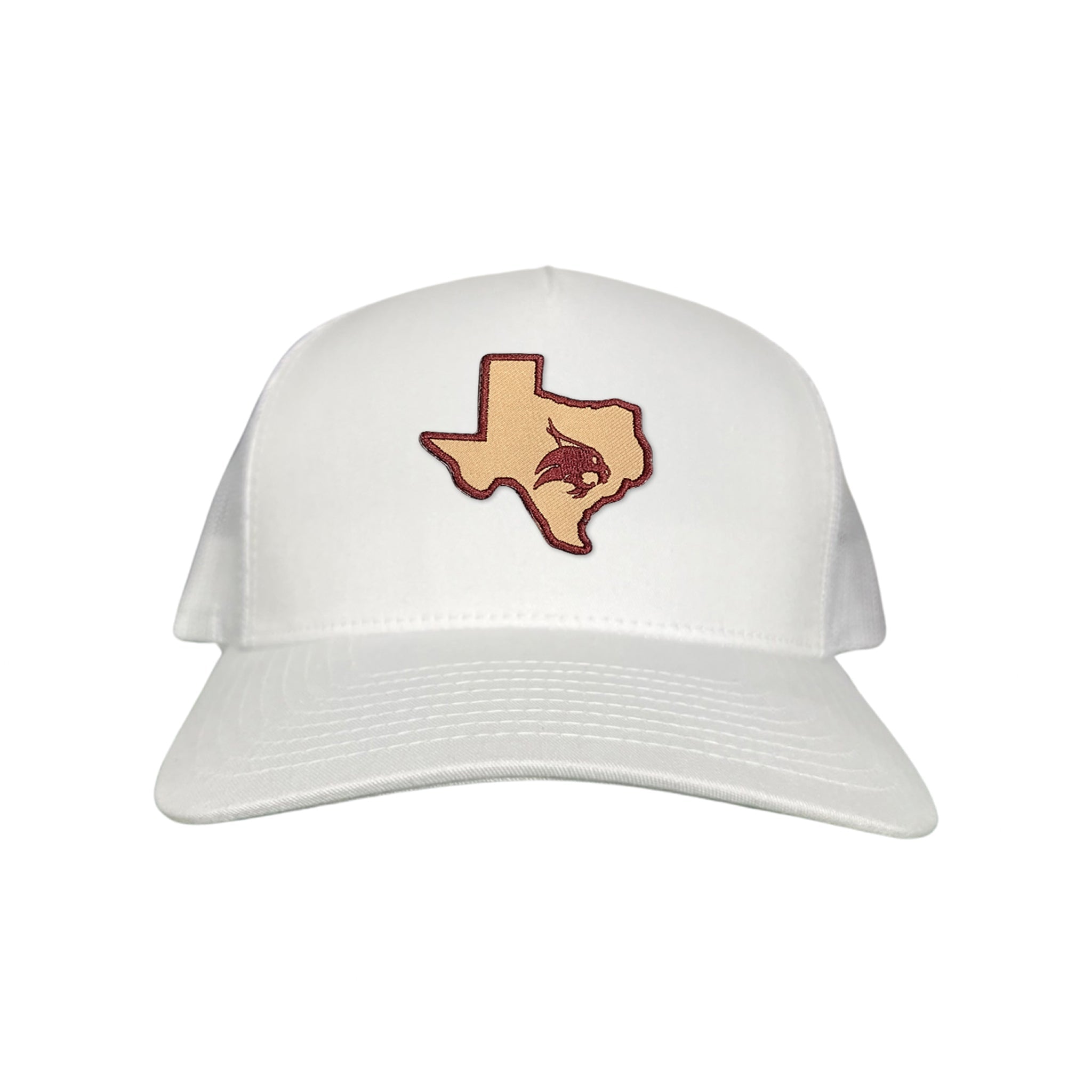 Texas State Supercat Curved Bill Mesh Snapback Hat