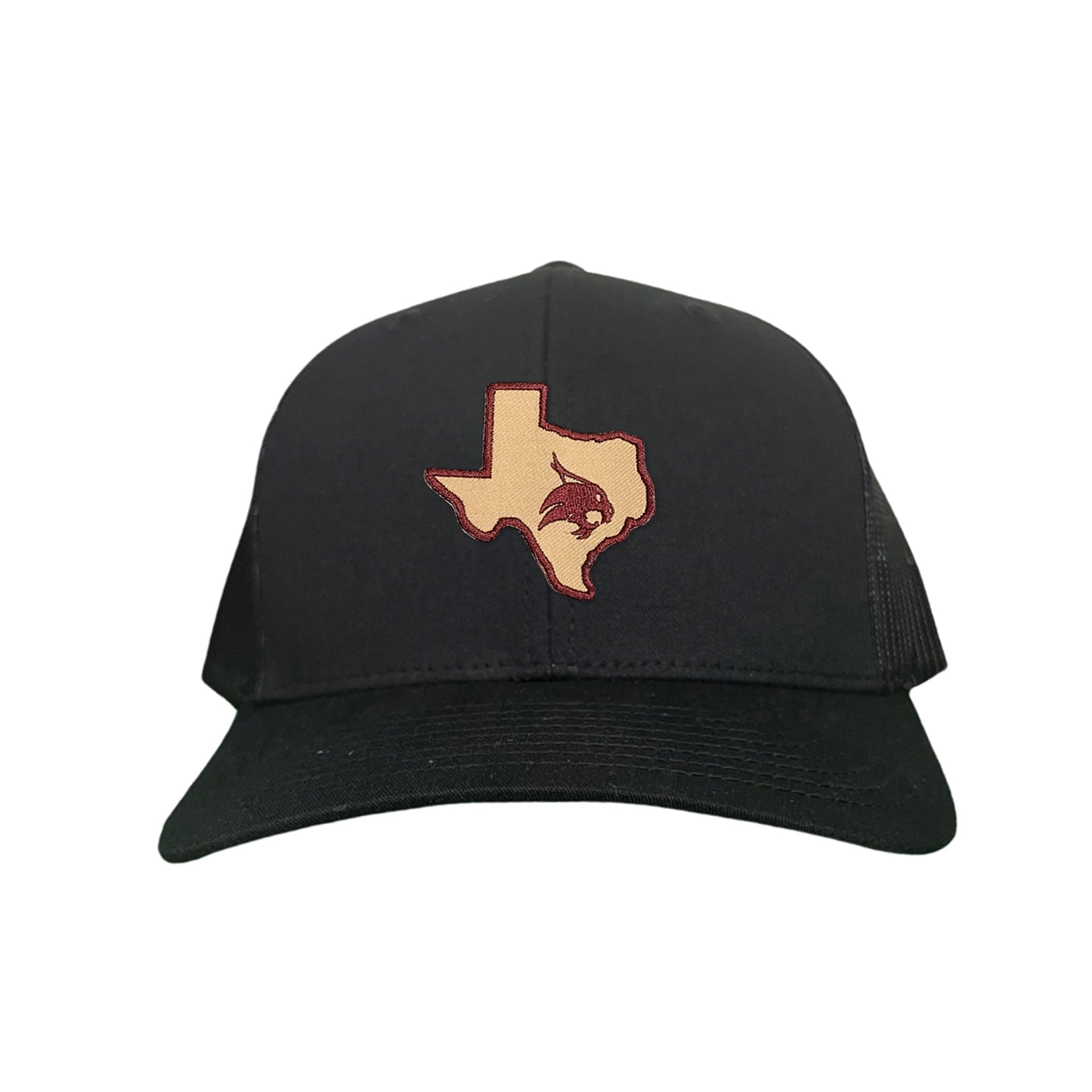 Texas State Supercat Curved Bill Mesh Snapback Hat