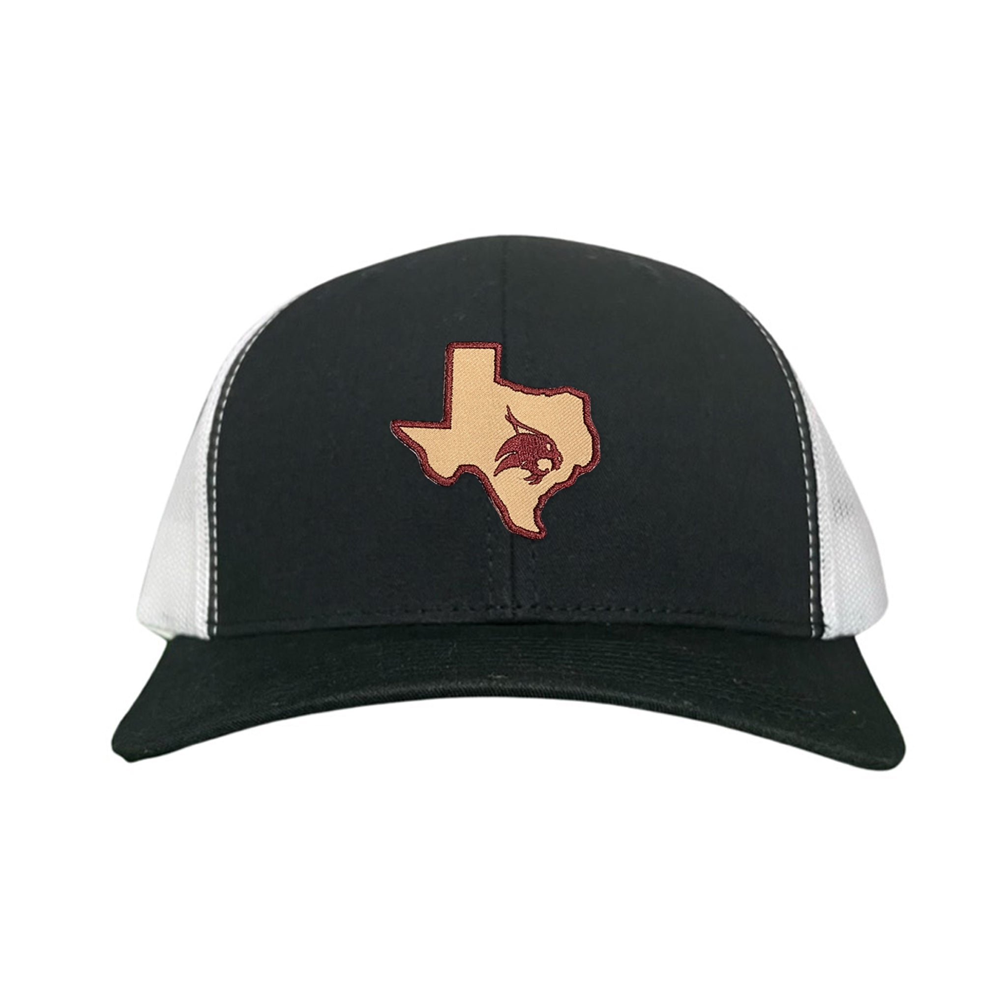Texas State Supercat Curved Bill Mesh Snapback Hat