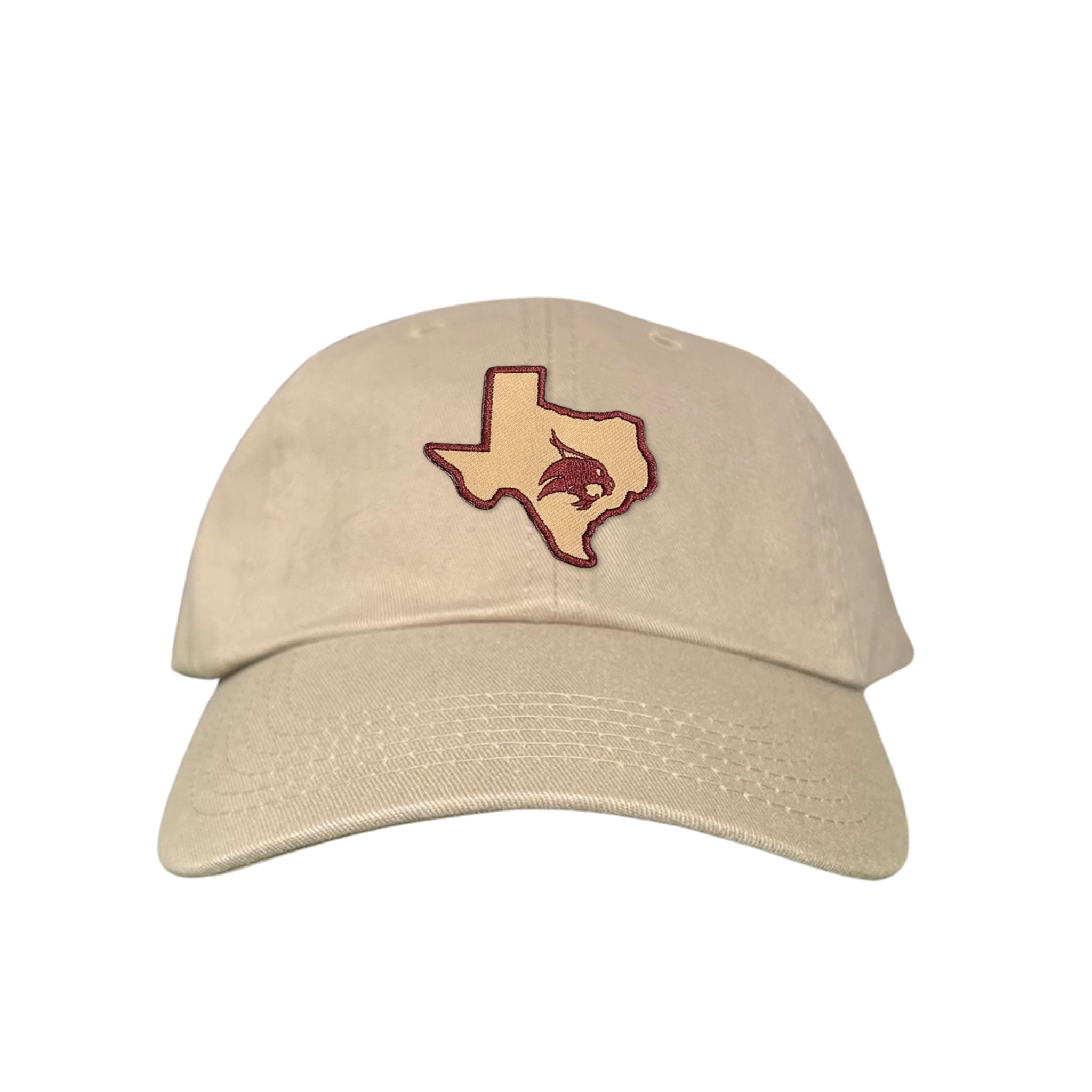 Texas State Supercat Curved Bill Mesh Snapback Hat