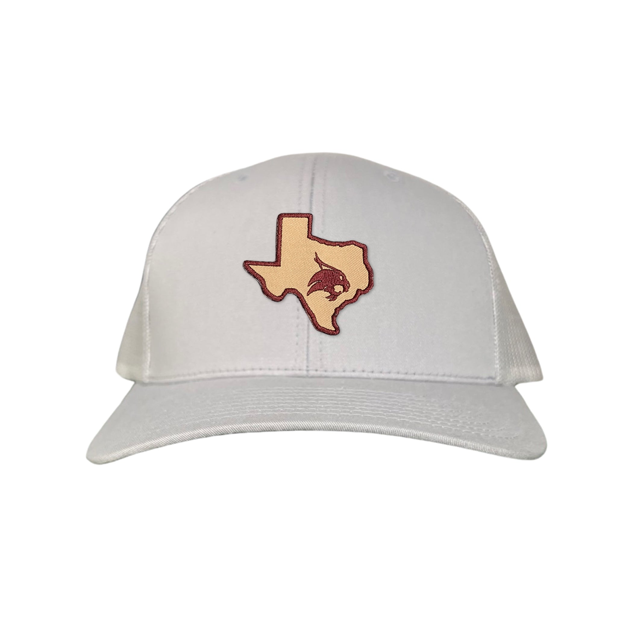 Texas State Supercat Curved Bill Mesh Snapback Hat