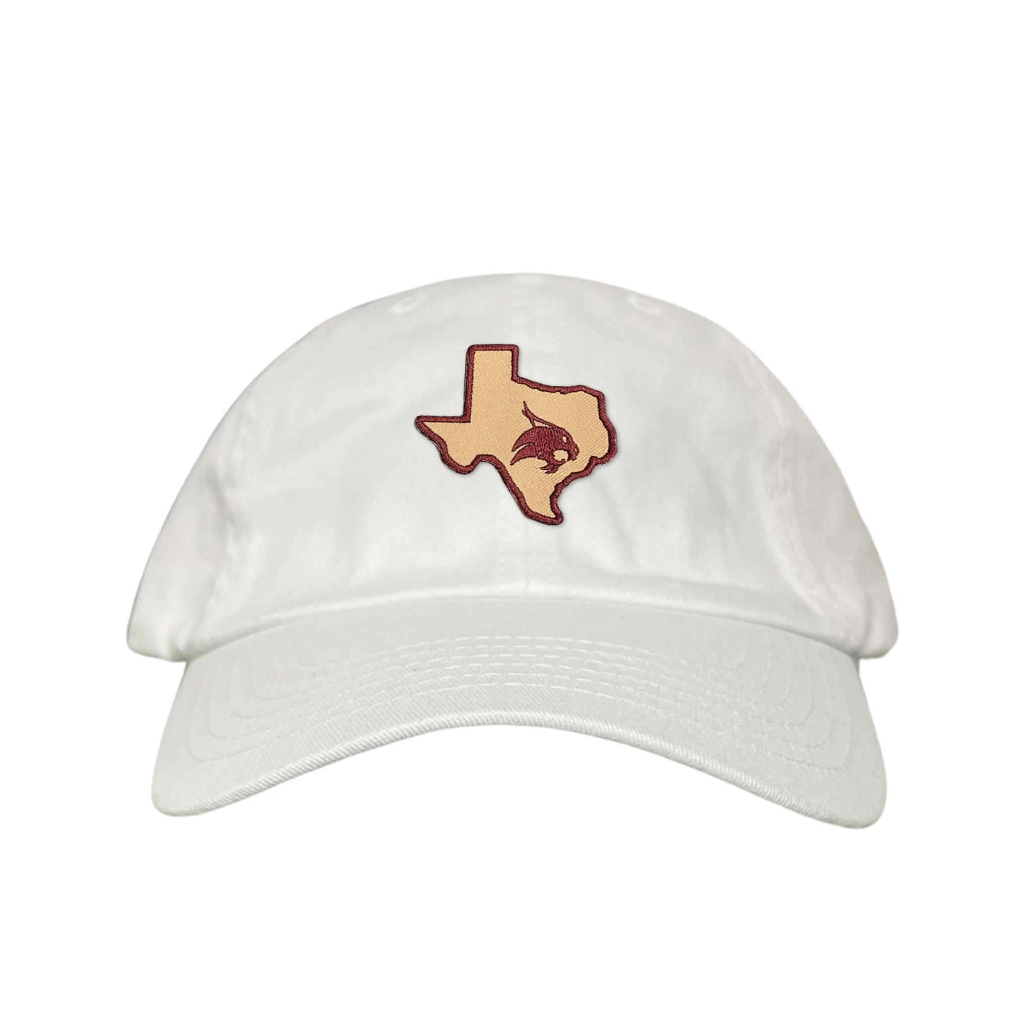 Texas State Supercat Curved Bill Mesh Snapback Hat
