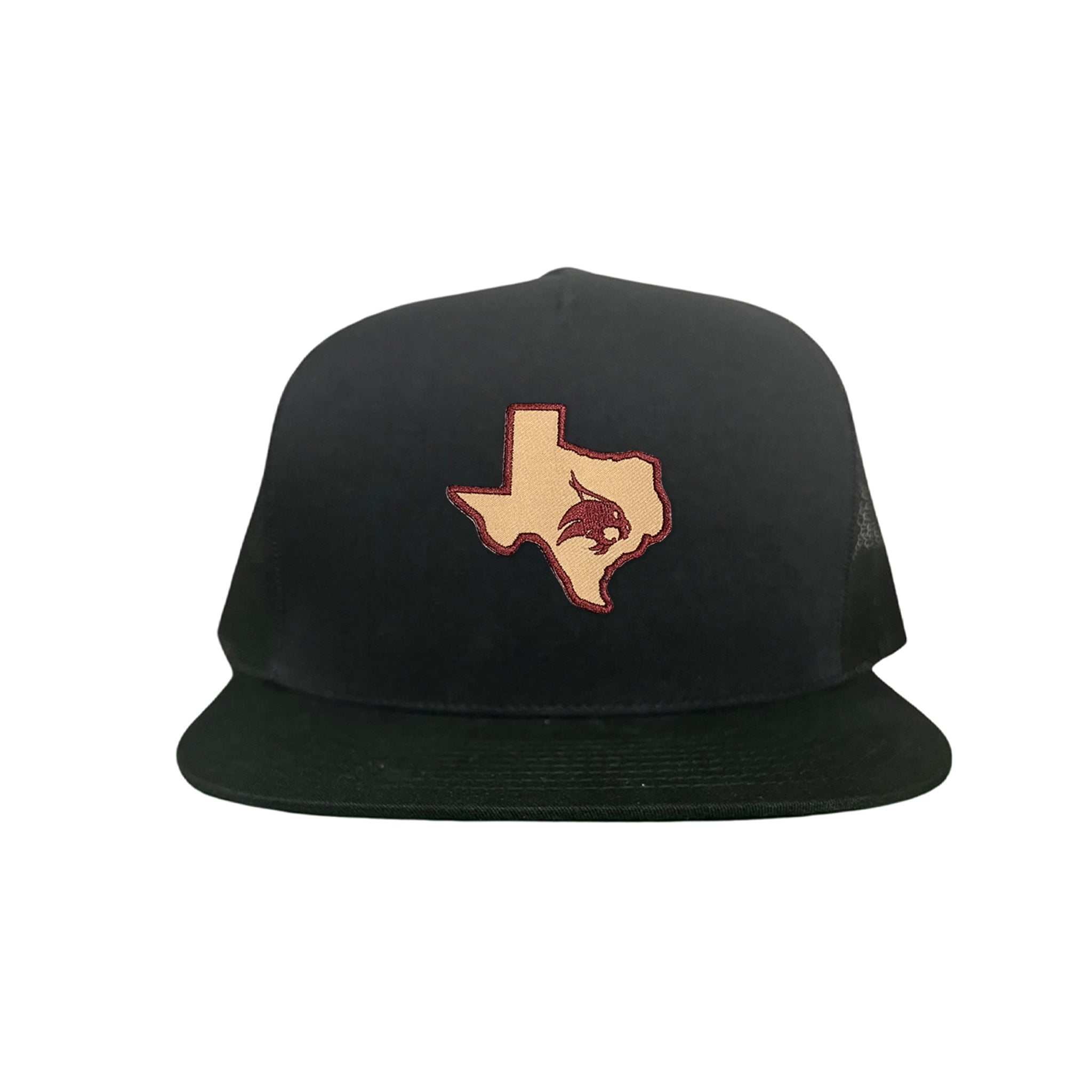 Texas State Supercat Curved Bill Mesh Snapback Hat